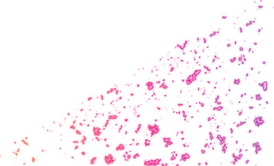 Neon Glitter Particle Explosion