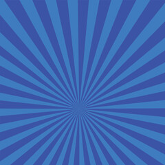 Blue comic star burst textured background