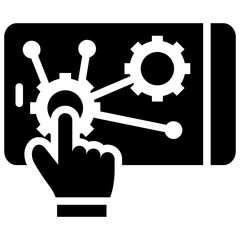 Digital Interaction Icon