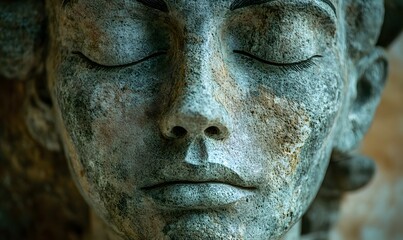 Close-up detail of Juan Santamaria statue at Costa Rica&rsquo;s national monument, representing patriotism, historical heritage, architectural respect and national pride in travel context
