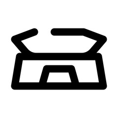 medical dashed line icon