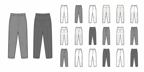 pants mockup, cloths mockup, silhouette mockups, mockups, digital, vector mockups, clothes, clothing, fashion, shirt, vector, pants, jacket, jeans, dress, illustration, suit, wear, set, design, style,