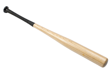 wooden baseball bat isolated PNG