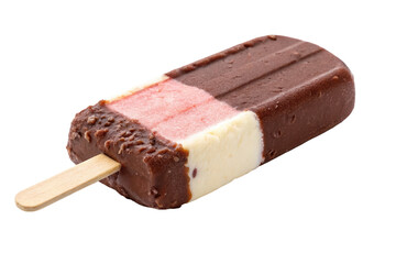chocolate ice cream popsicle isolated PNG