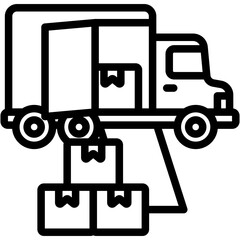 Moving Truck Icon