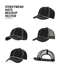 cap, hat, baseball, vector, illustration, clothing, helmet, design, icon, sport, fashion, template, set, symbol, headwear, head, style, uniform, accessory, color, blank, cloth, object, casual, sports,