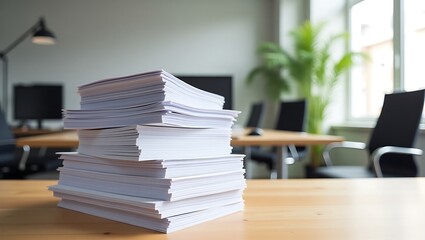 Paperwork Pile-Up: The Daily Grind of Work and Study