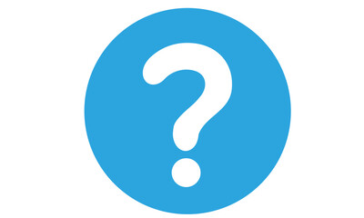 丸囲みはてなマーク　疑問　アイコン　Question