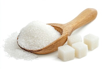 Sugar isolated on white background
