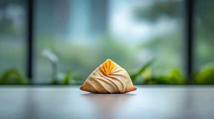 Delicious triangular pastry