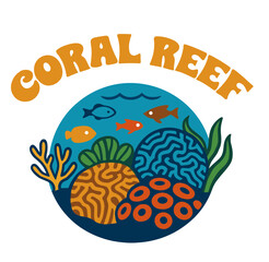 Coral Reef Vector Design