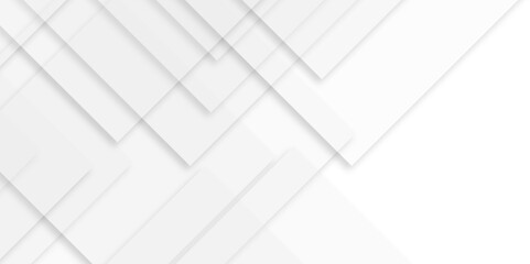 Abstract modern white design features subtle shadows . Modern white and gray technology concept diamond triangle geometric line background . abstract tech banner design. Graphic design element stripe