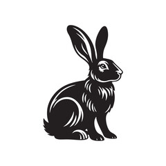 Hare Vector - Minimalist Hare Design - Hare Vector - Illustration of Hare.