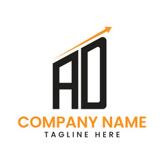  Minimalist Arrow Growth Logo Design