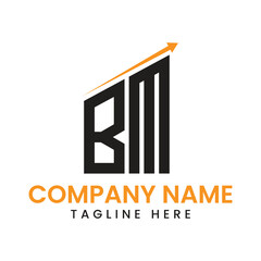  Minimalist Arrow Growth Logo Design