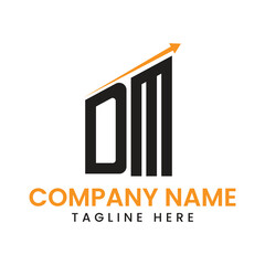  Minimalist Arrow Growth Logo Design