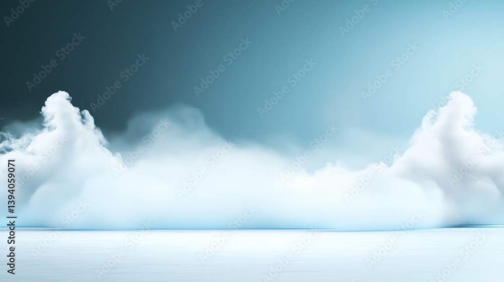 Poster a smoky haze effect gently diffusing across the frame, forming an atmospheric and mysterious backgro