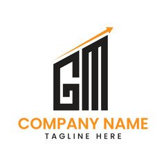  Minimalist Arrow Growth Logo Design
