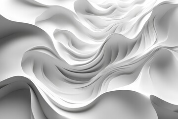 Obraz premium Abstract white background with minimalist lines, perfect for a modern presentation or banner design, featuring a sleek, clean aesthetic.