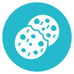 Fototapeta premium Cookies Icon
