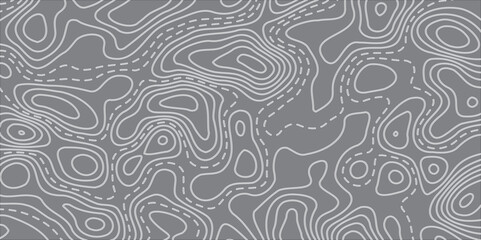 Fototapeta premium Vector Abstract Earth Relief Map with Conceptual Elevation Layers on a Black Background, Showcasing Geometric and Fluid Topographical Features for a Clean, Elegant Visual Interpretation of Nature
