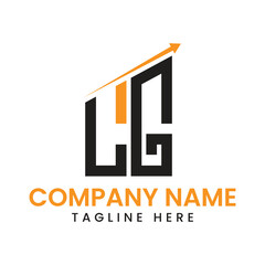  Minimalist Arrow Growth Logo Design