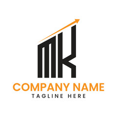  Minimalist Arrow Growth Logo Design