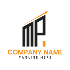  Minimalist Arrow Growth Logo Design