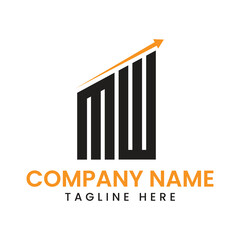  Minimalist Arrow Growth Logo Design