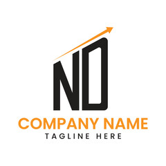  Minimalist Arrow Growth Logo Design