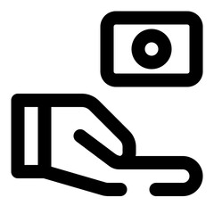 medical dashed line icon