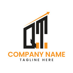  Minimalist Arrow Growth Logo Design