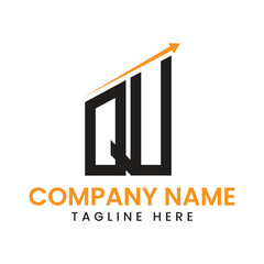  Minimalist Arrow Growth Logo Design