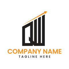  Minimalist Arrow Growth Logo Design