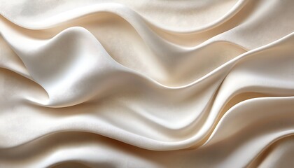 Fototapeta premium Cream Silk Drape Texture