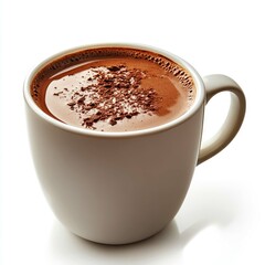 Warm, Cozy Hot Chocolate in a Mug