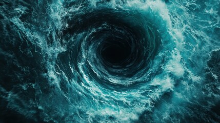 Global Economic Trends concept. A global financial storm represented by swirling currents