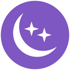 Moon Vector Icon