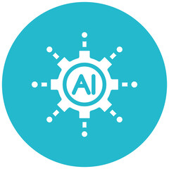 Artificial Intelligence Vector Icon