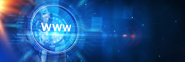 Obraz premium World wide web concept globe icon set. Planet web symbol set. Planet icon with world wide web sign.