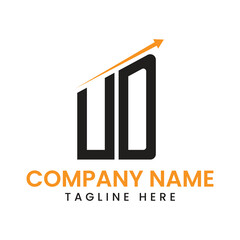  Minimalist Arrow Growth Logo Design