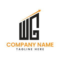  Minimalist Arrow Growth Logo Design