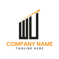  Minimalist Arrow Growth Logo Design