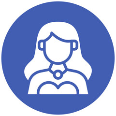 Naklejka premium Actress Icon