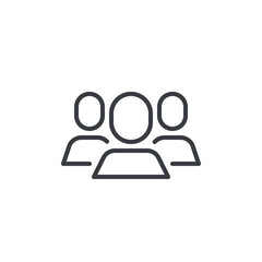 User Group line icon