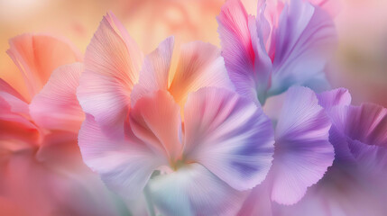 Fototapeta premium close up of pink flower