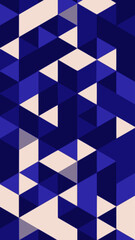 Obraz premium Abstract geometric background vector. Potrait for phone