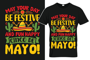 Cinco de Mayo Festive and Fun TShirt Design