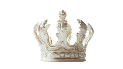 a beautiful white crown