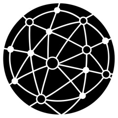 Network Globe Outline  Premium modern thin line  Icon Image, Stock Photo, and Vector